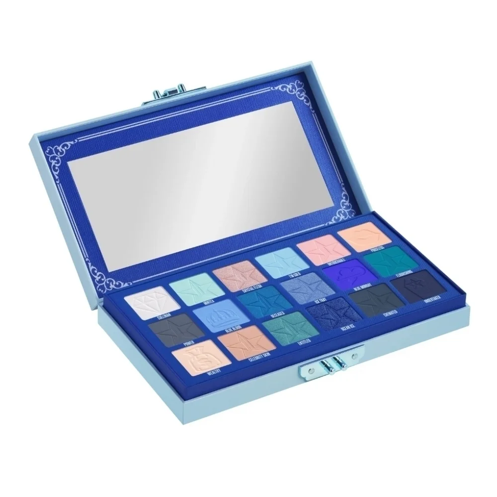 JEFFREE STAR COSMETICS Blue Blood Artistry Eyeshadow Palette, NEW